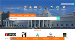 Desktop Screenshot of indiaeducation.net